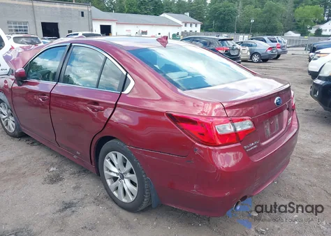 2016 Subaru Legacy 2.5I Premium from USA, damaged, VIN 4S3BNAC67G3050936